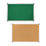 Double Sided Bulletin Cork Boards 120 X 240 Cm