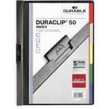 Durable Duraclip File With 5 Part Index 2234-Filiing Accessories-Durable-Star Light Kuwait
