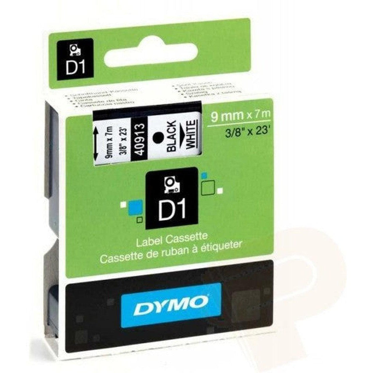 Dymo 9Mm Black On White-Labels-DYMO-Star Light Kuwait