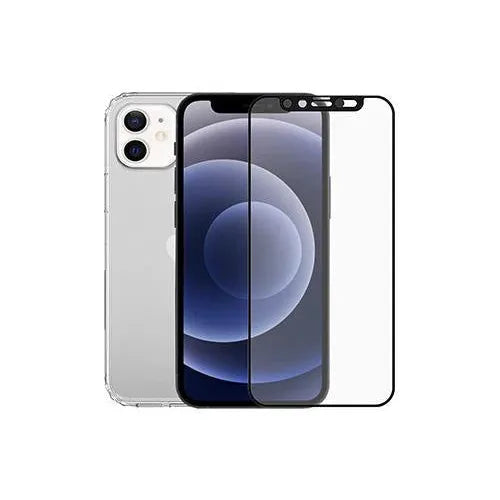 جراب Engage الشفاف الصلب لهاتف iPhone 12 Mini مع غطاء حماية للكاميرا