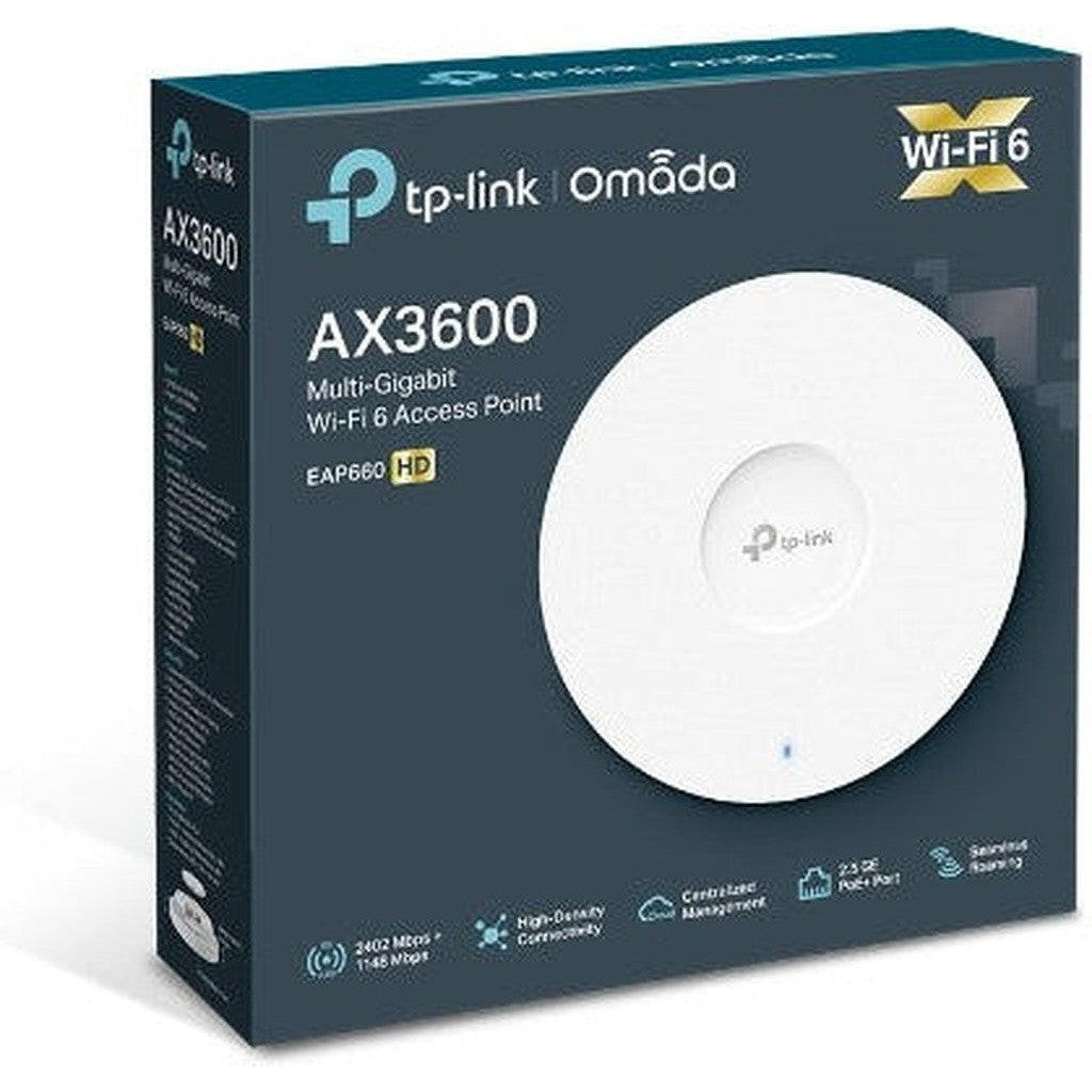 Eap660Hd Tp-Link Ax3600 Wireless Dual Band Multi-Gigabit Ceiling Mount Access Point-Tp Link-TP Link-Star Light Kuwait