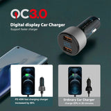 Earldom CC9 Digital Display Car Charger 45W