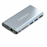 Earldom ET-W29 8-in-1 USB Hub - Multi-port USB Hub for Laptops & Devices
