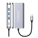 Earldom ET-W21 8 In 1 Type-C Multifunctional HUB