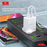 Earldom UK17 20W PD + 18W QC3.0 USB Wall Charger (UK Plug)