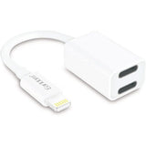 Earldom et-ot54 2 * 1 lightning adapter - white