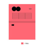 Economy 101 Solid color telescopic folder Two hanging poles Each box 50 pieces