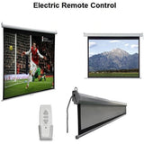 Electric Projector Screen Remote Control 180X180Cm-Projectors-Comix-Star Light Kuwait