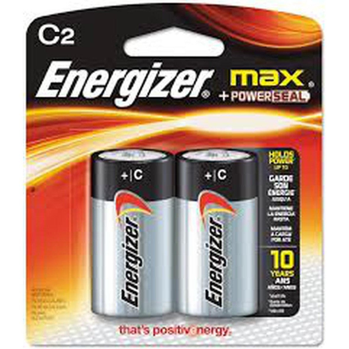 Energizer C Batteries, Premium Alkaline C Cell Batteries-Battery-Energizer-Star Light Kuwait