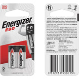 Energizer E90 1.5V Alkaline Batteries - 2 Pieces
