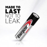 Energizer Max Long Lasting High Performance Batteries| AAA Batteries| Pack of 12