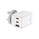 محول طاقة USB بقوة 12 واط، مزود بقابس بريطاني 