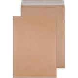 Envelope 17.5*14.5 Brown Or White Pack Of 50-Envelopes-Other-Brown-Star Light Kuwait