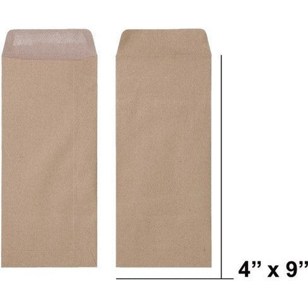 Envelope 9 x 4 inch (115 x 225mm) Brown Or White Pack Of 50 – Star ...