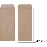 Envelope 4X9 Brown Or White Pack Of 500-Envelopes-Other-Brown-Star Light Kuwait