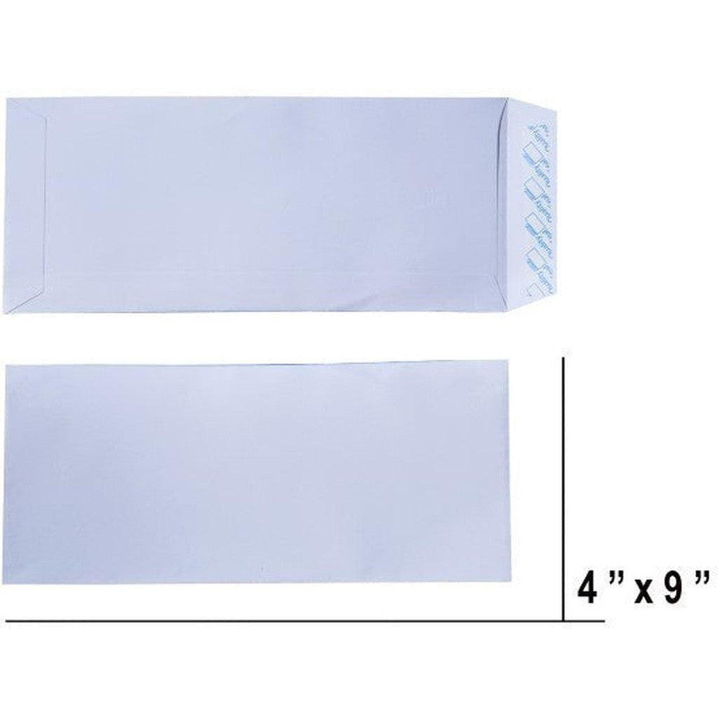Envelope 4X9 Brown Or White Pack Of 500-Envelopes-Other-White-Star Light Kuwait