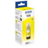 Epson 108 Yellow Ink Bottle – 7200 Pages/ 70 ml/ Yellow Color/ Ink Bottle