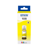 Epson 108 Yellow Ink Bottle – 7200 Pages/ 70 ml/ Yellow Color/ Ink Bottle