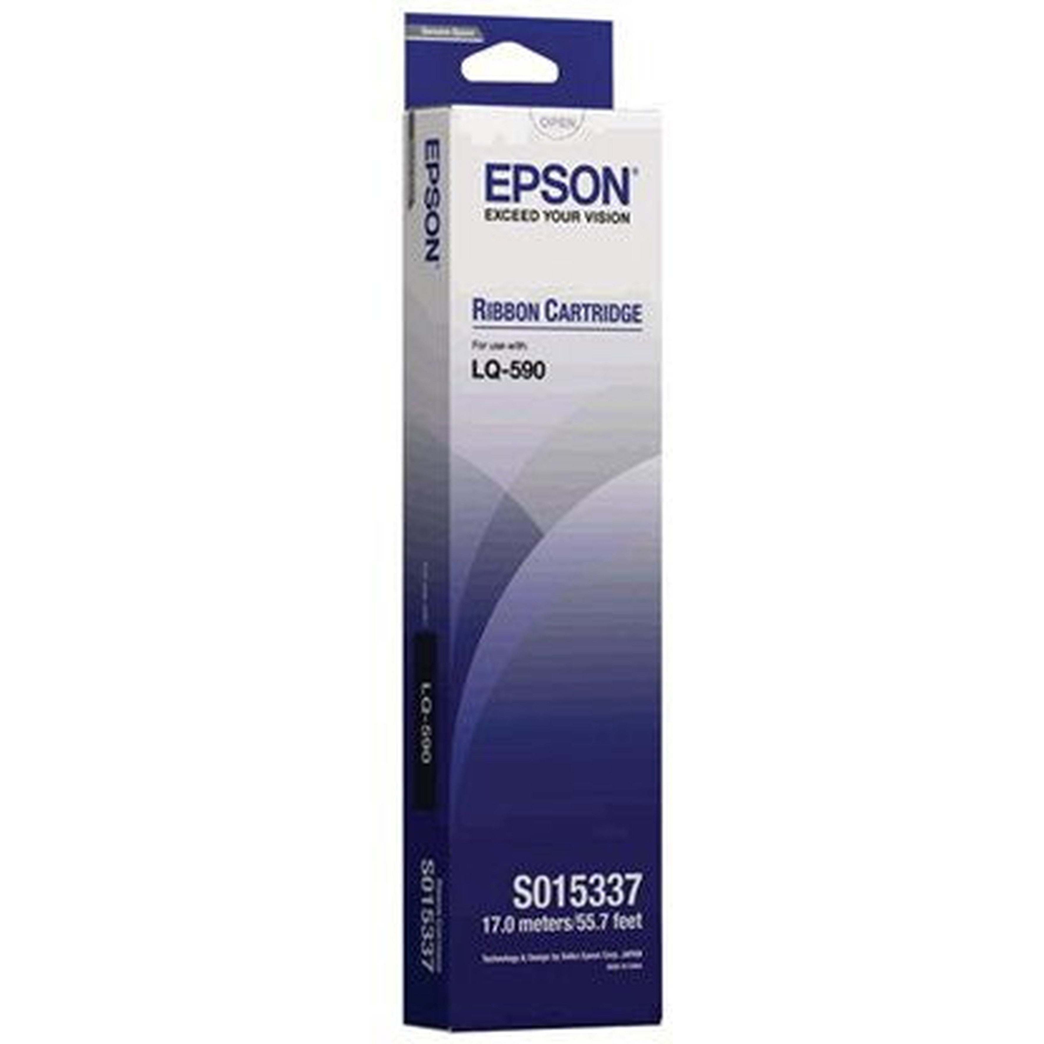 Epson Ribbon Lq 590 S015337 S015637-Inks And Toners-Epson-Star Light Kuwait