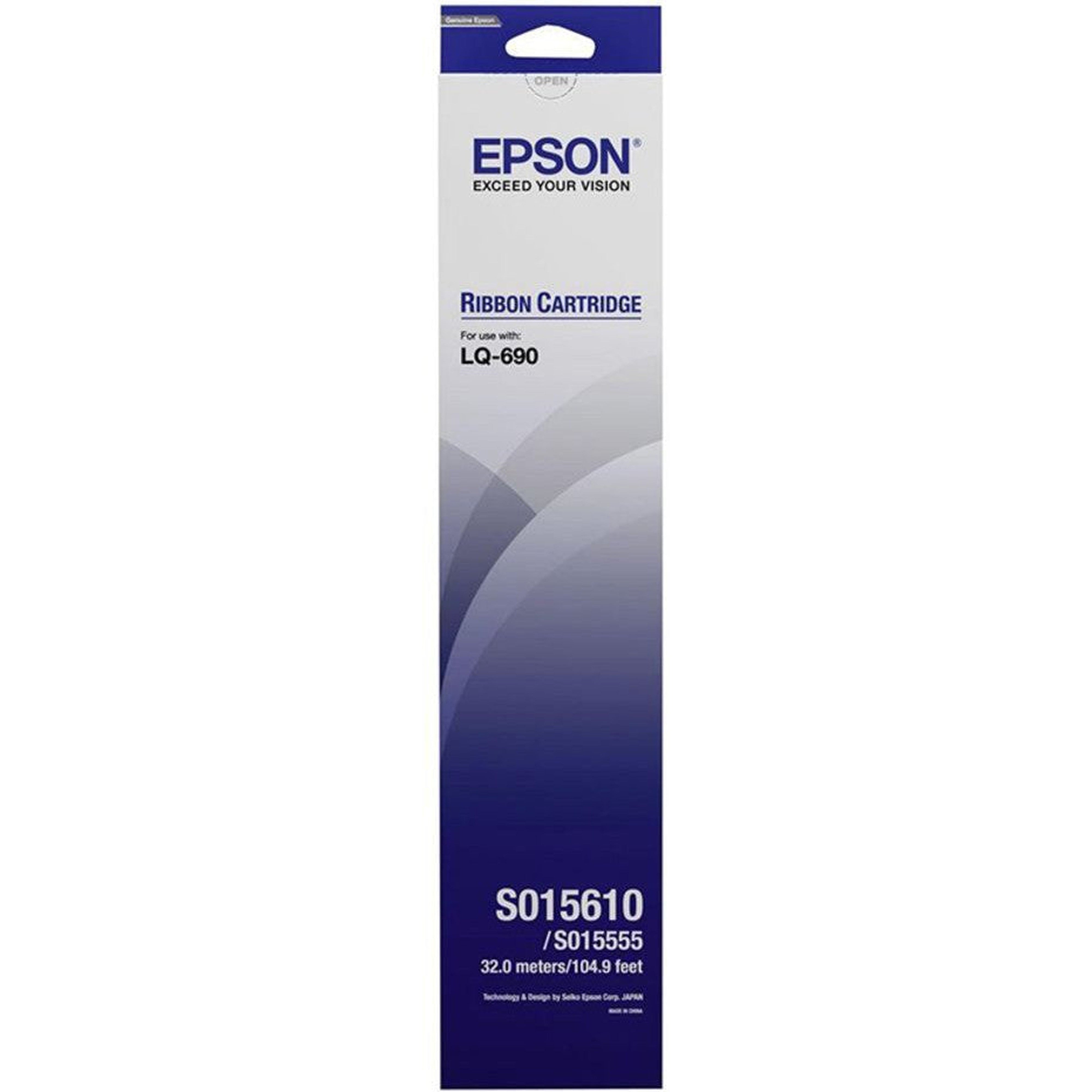 Epson Ribbon Lq 690 S015610 S015555-Inks And Toners-Epson-Star Light Kuwait