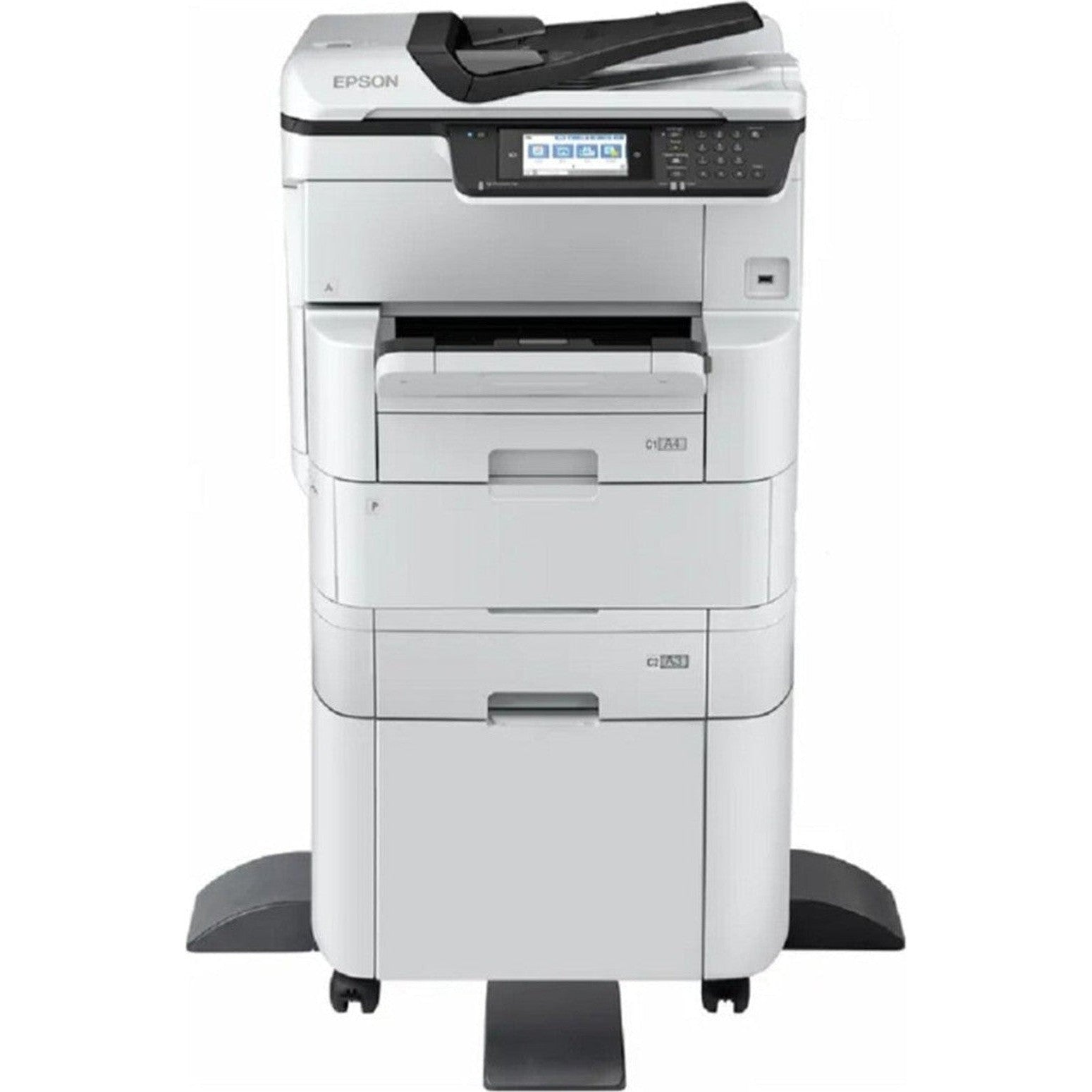 Epson Workforce Pro Wf-C878Rdtwfc (Two Trays And One Cabinet)-Printers-Epson-Star Light Kuwait