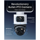 Eufy Cam S4 Security Camera - 2K / Black/White