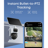 Eufy Cam S4 Security Camera - 2K / Black/White