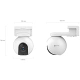 Ezviz Eb8 4G Pan & Tilt 4G Battery Camera-Camera-Ezviz-Star Light Kuwait