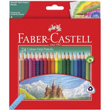 Faber Castell 24 Color Tri Grip Pencil-Drawing And Coloring-Faber Castell-Star Light Kuwait