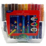 Faber Castell 25 Oil Pastels-Drawing And Coloring-Faber Castell-Star Light Kuwait