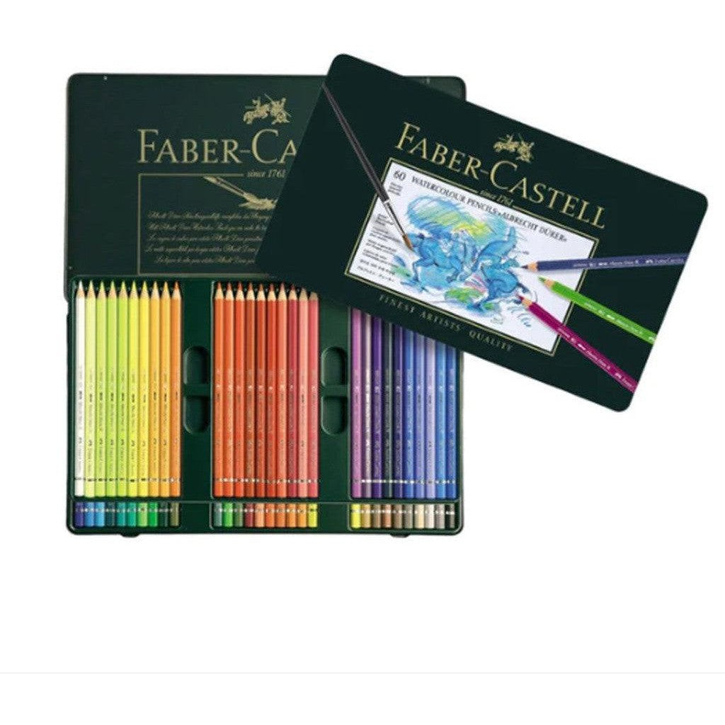 Faber Castell Albrecht Durer Watercolor Pencils 60 Color-Pencils-Faber Castell-Star Light Kuwait