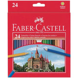 Faber Castell Colored Pencils 24 Colors-Pencils-Faber Castell-Star Light Kuwait