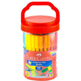 Faber Castell-Connector Pen Bucket Set (50 Colors)-Pens-Faber Castell-Star Light Kuwait