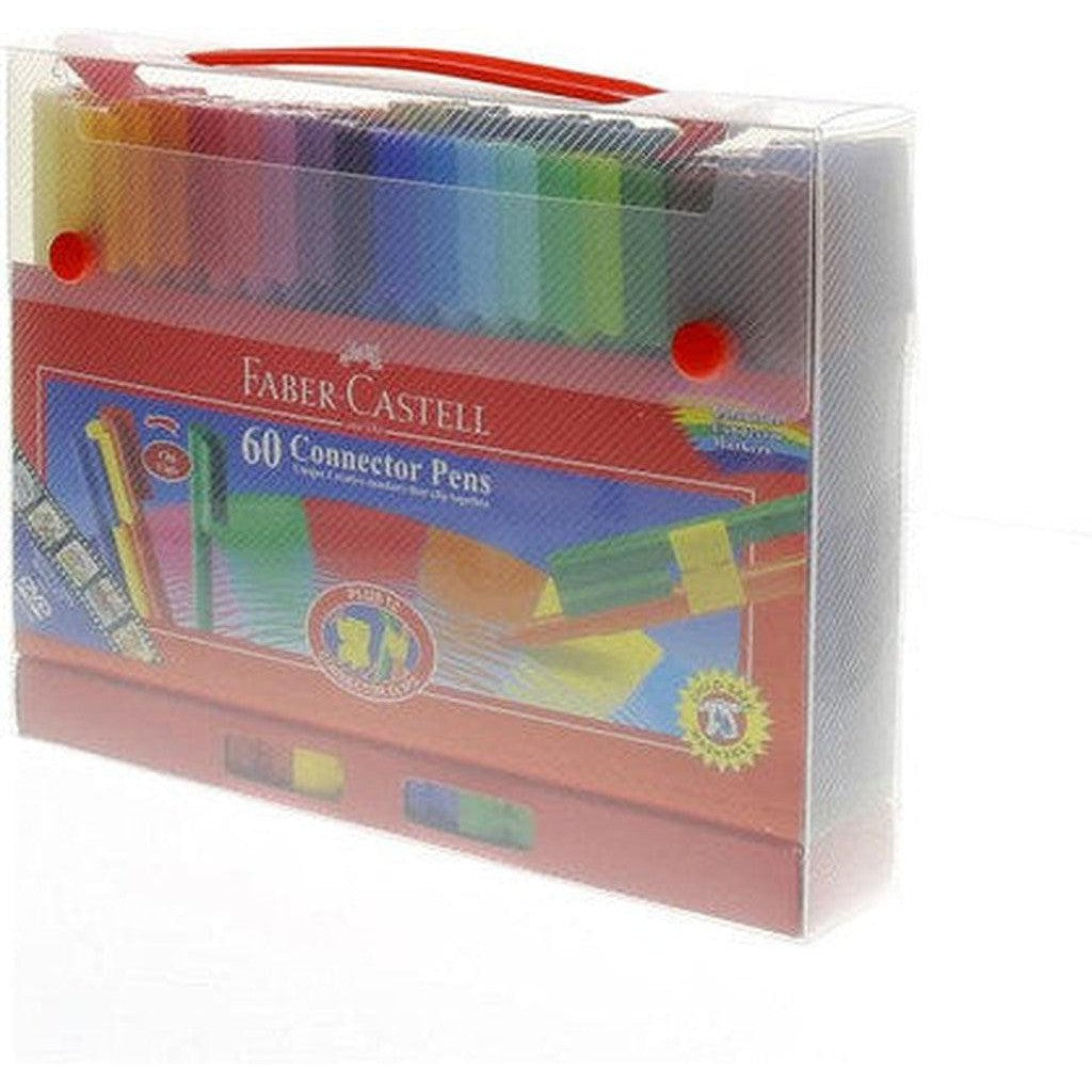 Faber Castell Connector Pen-Pens-Other-30 Pens Set-Star Light Kuwait