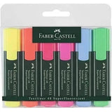 Faber Castell Highlighter Set Of 6-Pens-Faber Castell-Star Light Kuwait