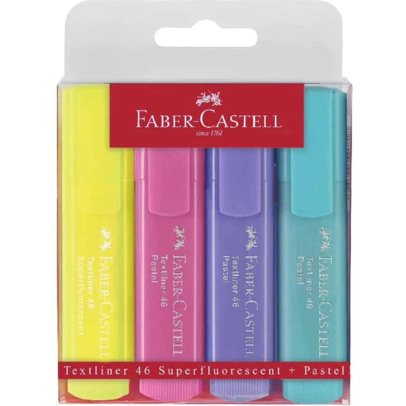 Faber Castell Pastel Highlighters 4 Colors | Star Light Kuwait