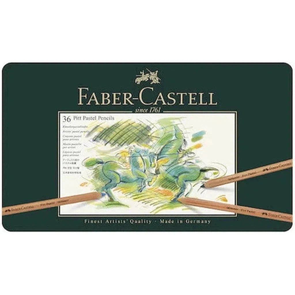 Faber Castell Pitt Pastel Pencils 36 Color-Drawing And Coloring-Faber Castell-Star Light Kuwait