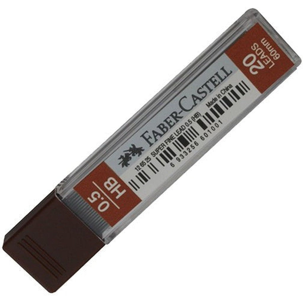 Faber Castell Super Fine Leads 0.5Mm Hb [126525]-Pencils-Faber Castell-Star Light Kuwait