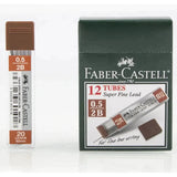 Faber Castell Super Fine Leads 0.5Mm Hb [126525]-Pencils-Faber Castell-Star Light Kuwait
