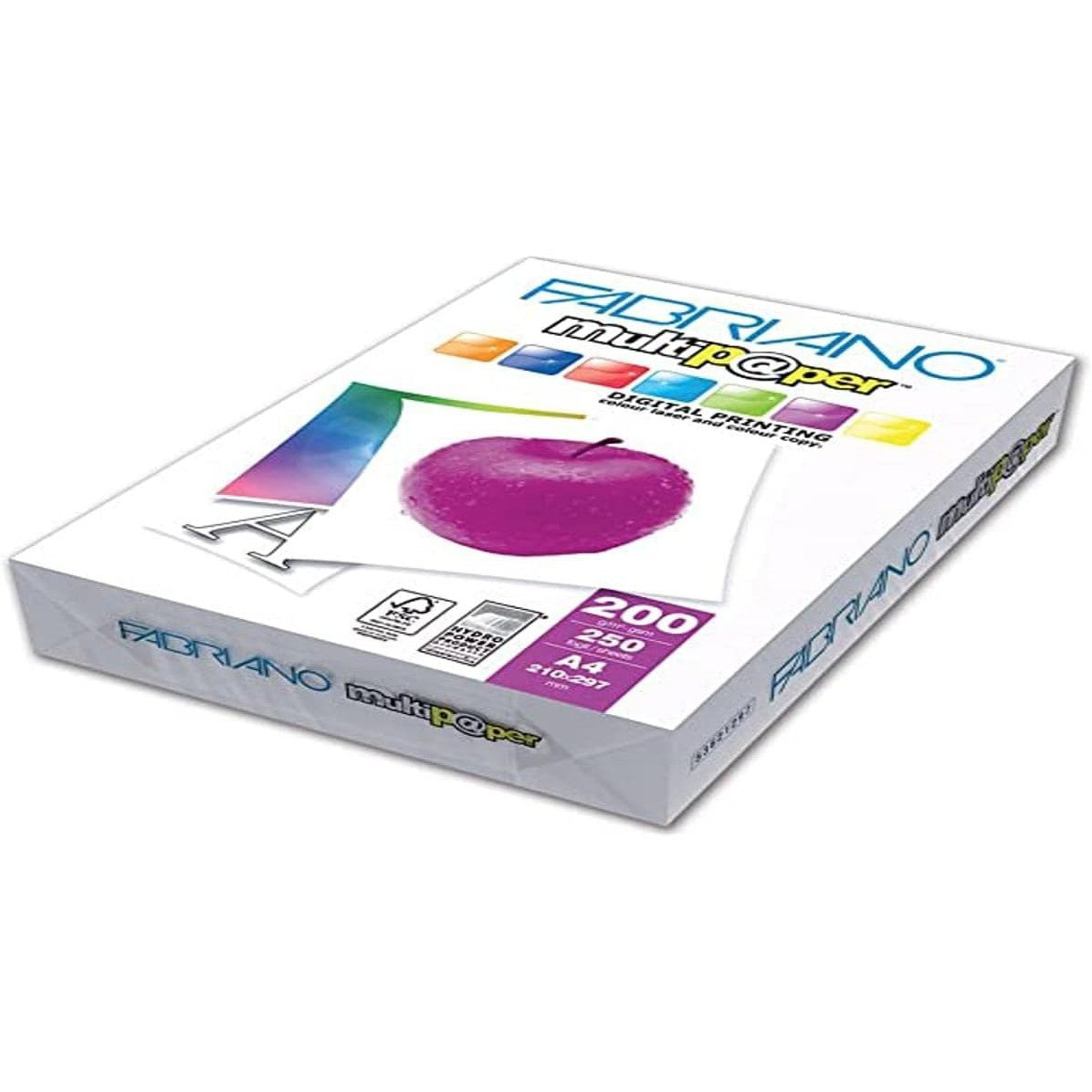 Fabriano Multi Purpose Uncoated A4 Size Paper 200 gsm/250 pages - Star Light Kuwait