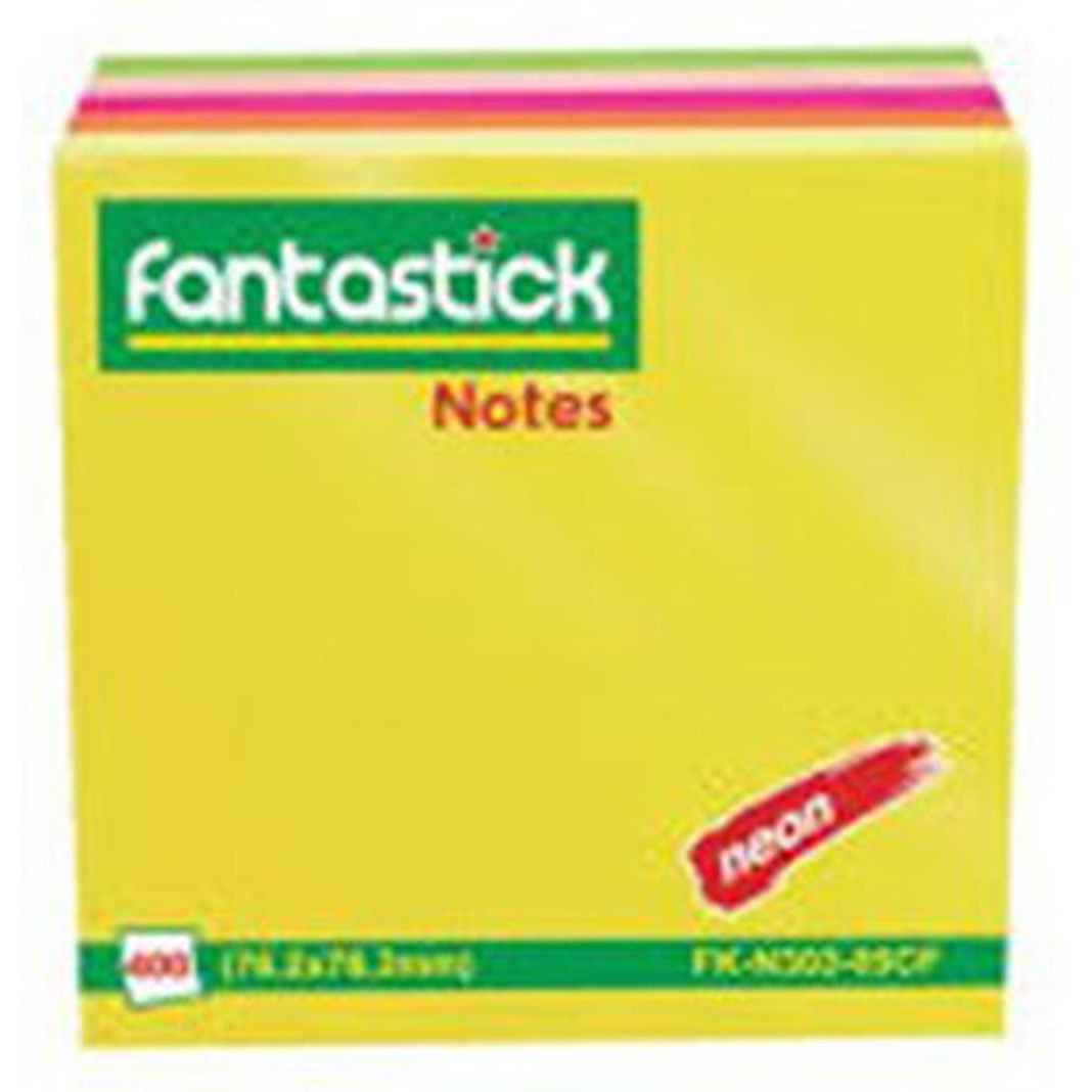 Fantastick Sticky Notes 3X3 5 Colors | Star Light Kuwait