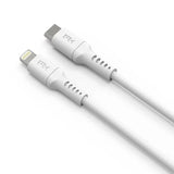 كابل Feeltek من USB-C إلى Lightning بطول 180 سم - أبيض