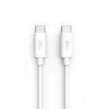 كابل Feeltek USB-C إلى USB-C بطول 200 سم - أبيض