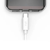 كابل Feeltek USB-C إلى USB-C بطول 200 سم - أبيض
