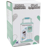 Fingerprint Cash Box - Blue