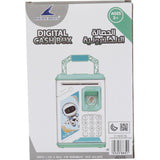 Fingerprint Cash Box - Blue