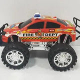 Fire Dept Big Tire Car-As112-7-Common Toys-Other-Star Light Kuwait
