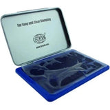 Fis Blue Stamp Pad (Fssm2Bl) - 122 X 84 X 14Mm-Stamp Ink Pad-FIS-Star Light Kuwait