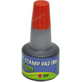 Fis (Fsik030Re) Red Stamp Pad Ink Without Oil - 30Ml-Stamp Ink Pad-FIS-Star Light Kuwait