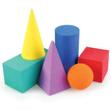 Foam Geometric Figures Solids 7 Pcs